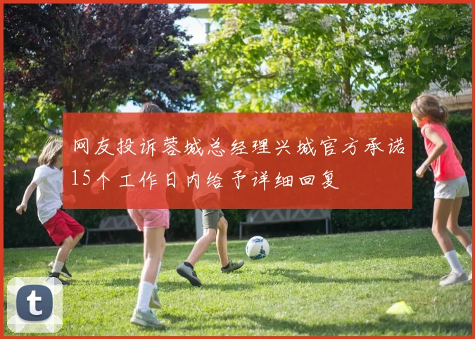 网友投诉蓉城总经理兴城官方承诺15个工作日内给予详细回复