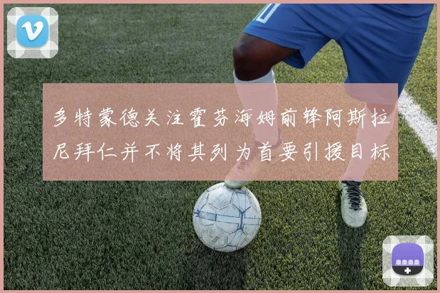 多特蒙德关注霍芬海姆前锋阿斯拉尼拜仁并不将其列为首要引援目标