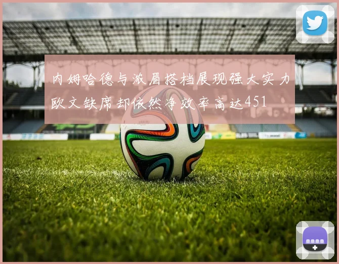 内姆哈德与浓眉搭档展现强大实力欧文缺席却依然净效率高达451