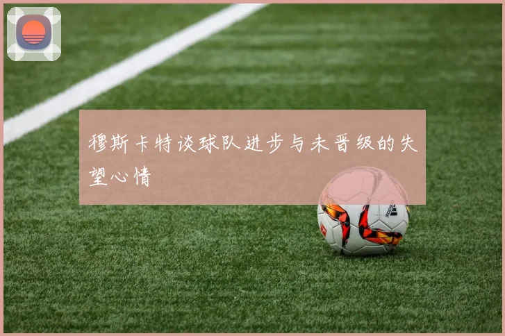 穆斯卡特谈球队进步与未晋级的失望心情